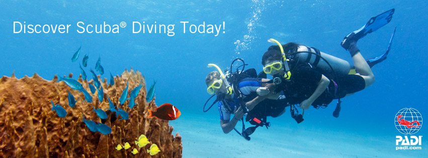 PADI Discover Scuba Diving program